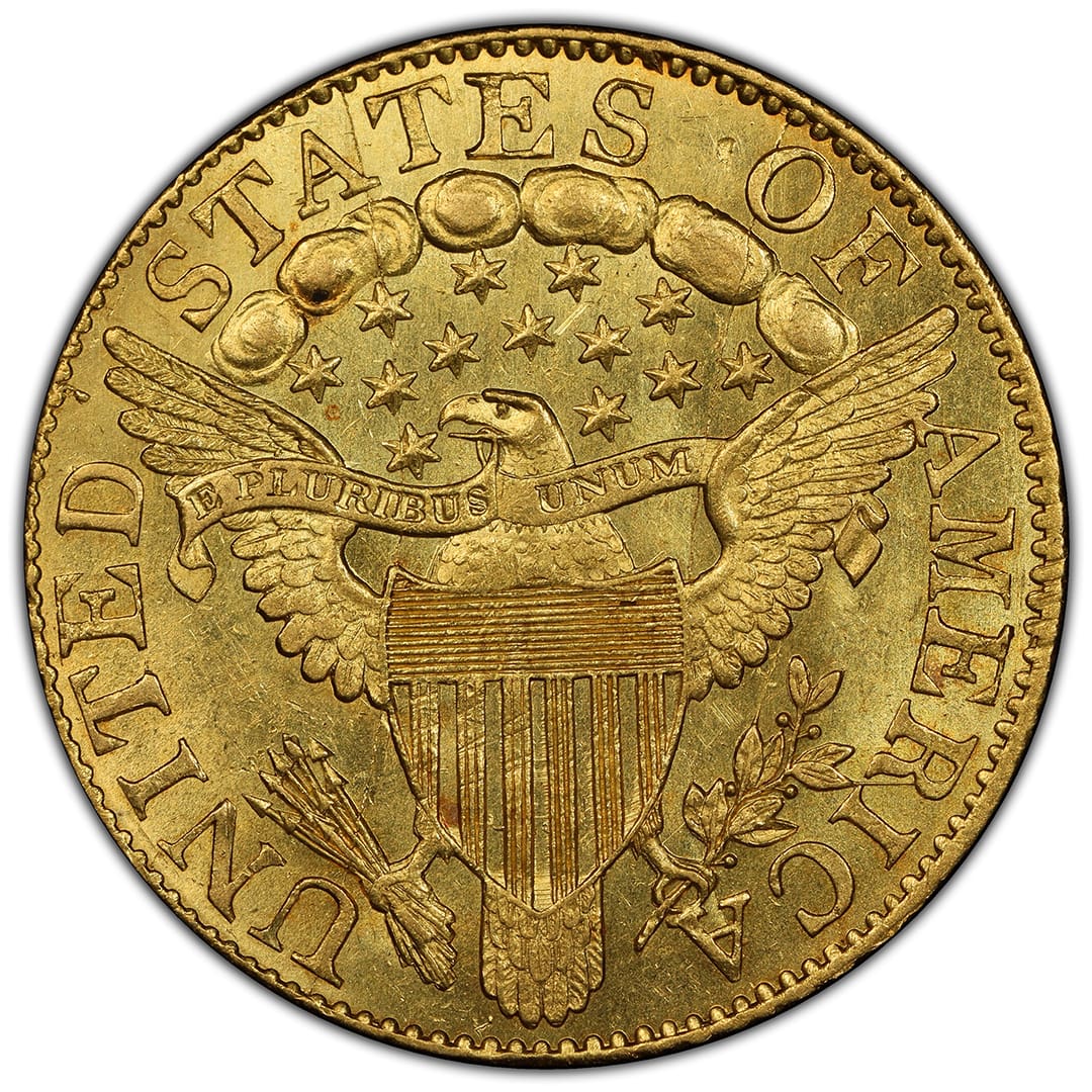 1804 $5 Draped Bust Rare Coin, PCGS MS63