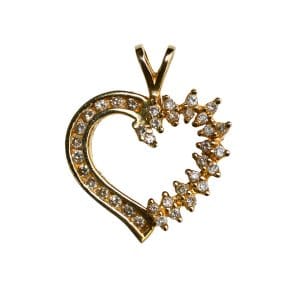 Diamond Heart Pendant