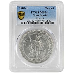 1902-B $1 Trade Dollars Rare Coin PCGS MS64