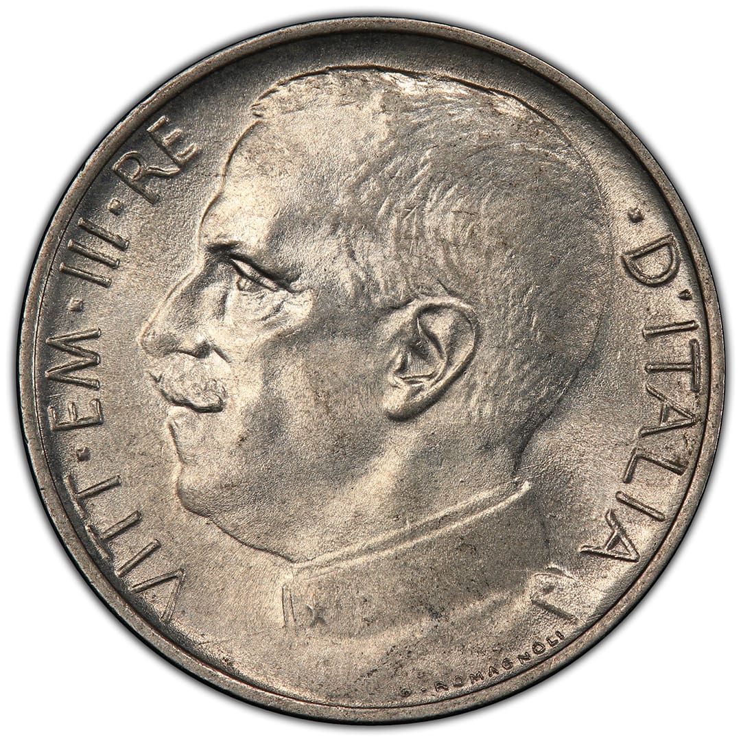 1924-R 50C Italy, PCGS MS63