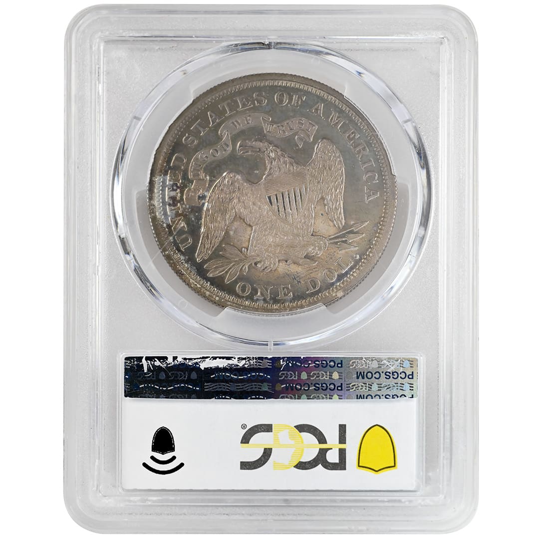 1870 $1 Liberty Seated Dollar, PCGS PR65+ CAC Tangible Investments