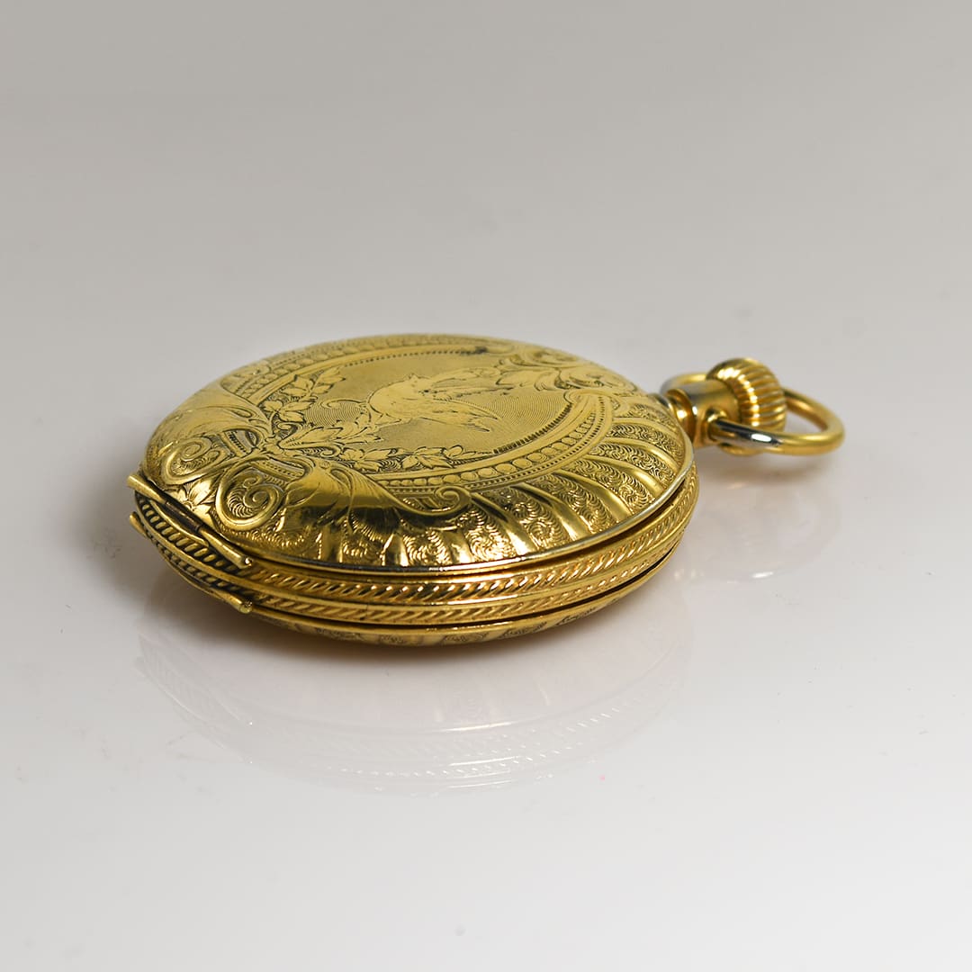 Elgin Gold-Filled Pocket Watch Size 16 - Image 6