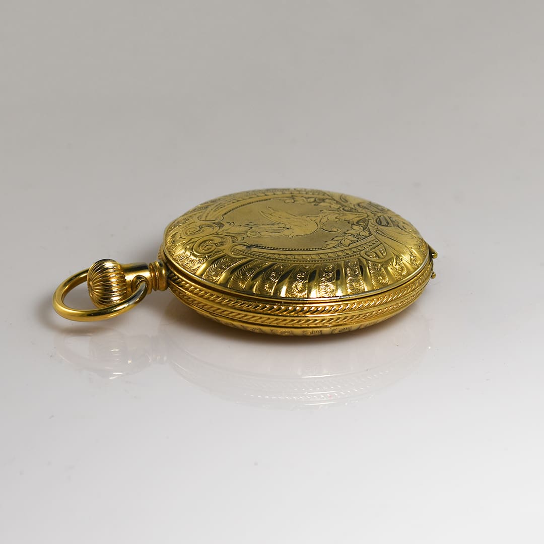 Elgin Gold-Filled Pocket Watch Size 16 - Image 8