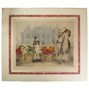 Louis Icart Fleurs de Paris 1930