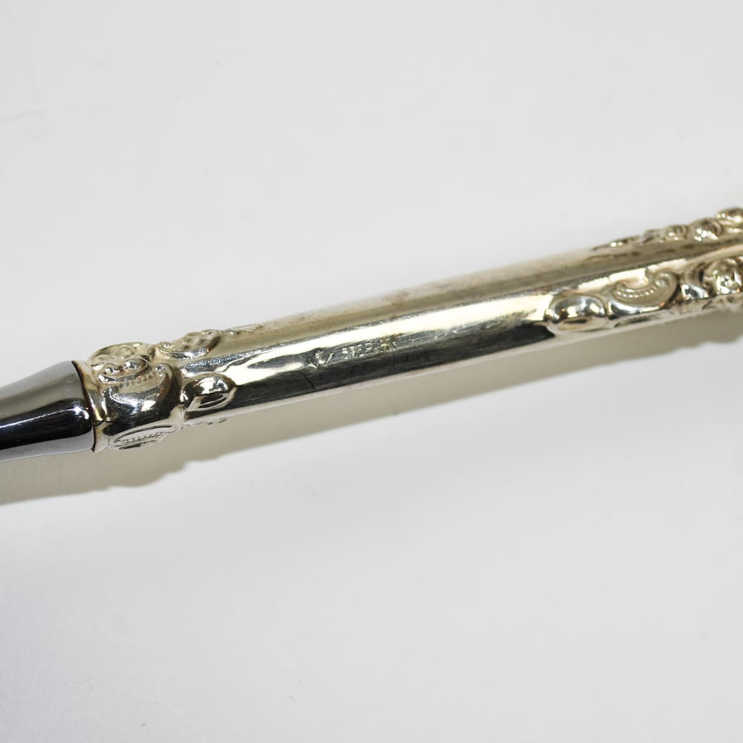 Grande Baroque by Wallace Buffet Fork Sterling Handle 11" - Image 5