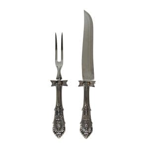 Rose Point by Wallace Carving Set