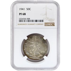 1836 50C Overton Capped Bust Half Dollar NGC MS65 - Tangible