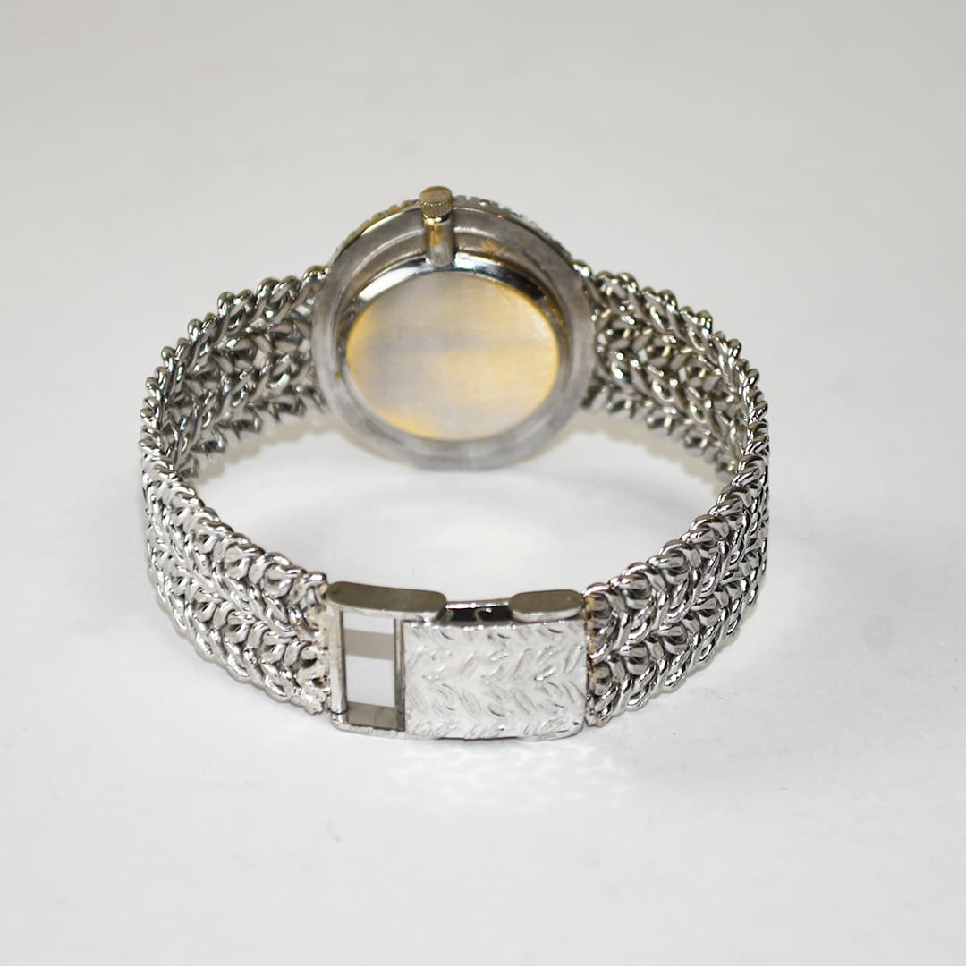 18K White Gold Bueche Girod Diamond Watch 3.00tdw - Image 5
