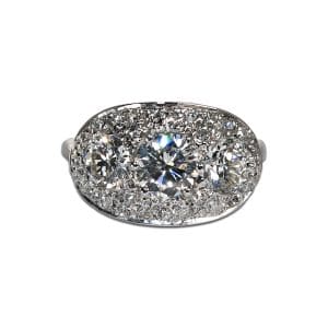 Vintage Diamond Cocktail Ring