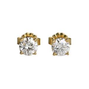 Diamond Stud Earrings