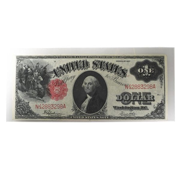 1917 $1 Legal Tender Note S/N:N42883298A FR.39