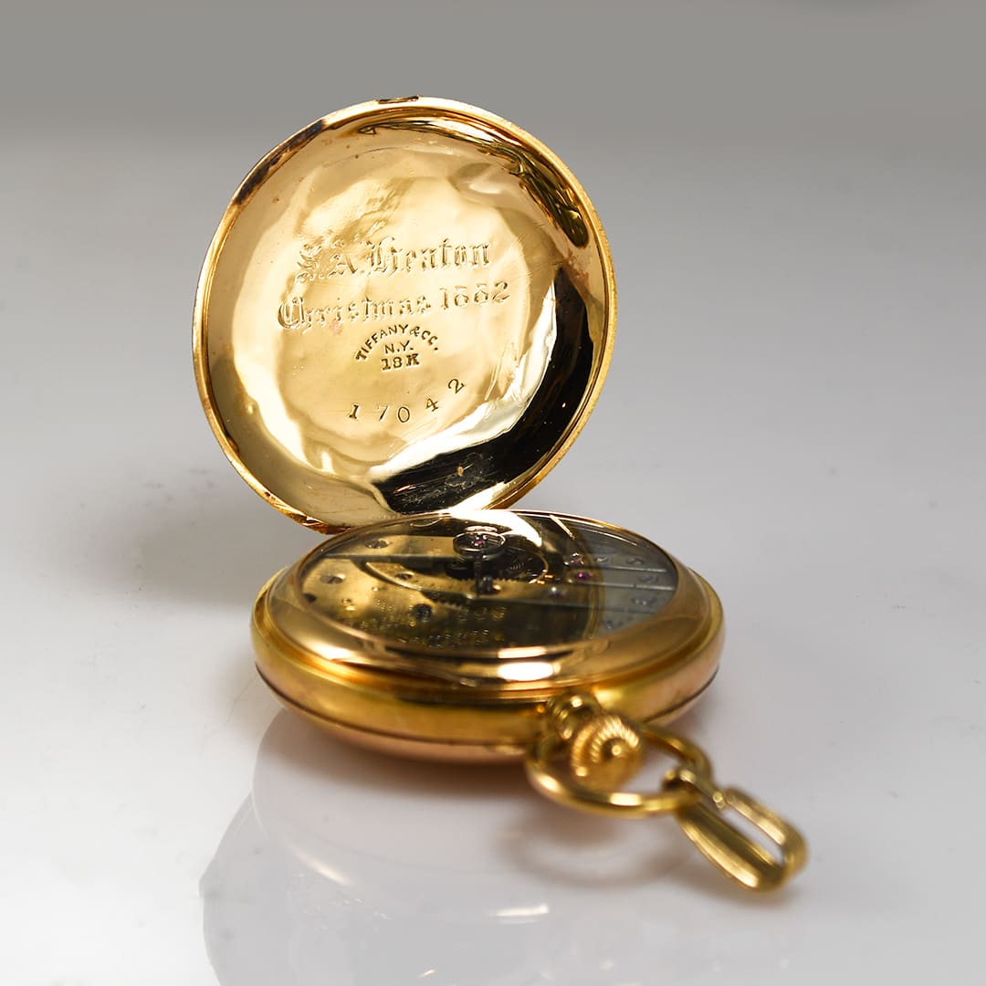 Tiffany & Co. Pocket Watch in 18K yellow Gold
