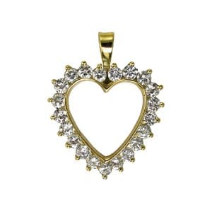 Diamond Heart Pendant