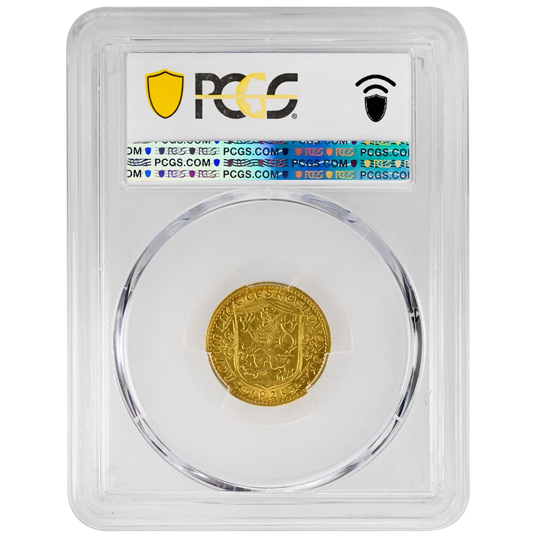1923 Dukat KM-8 Czechoslovakia PCGS MS62