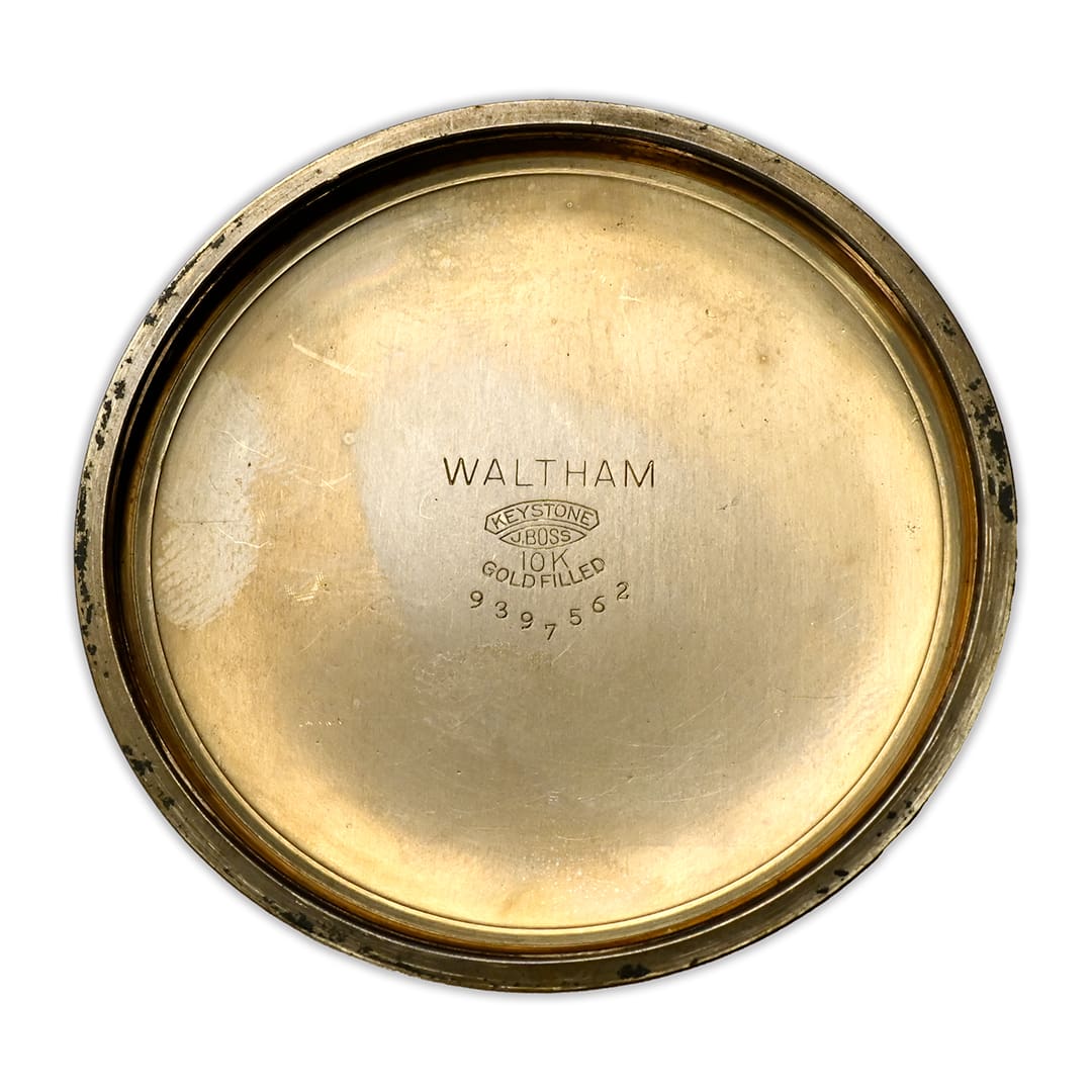 10K Gold-Filled Waltham Vanguard Pocket Watch - Tangible Investments