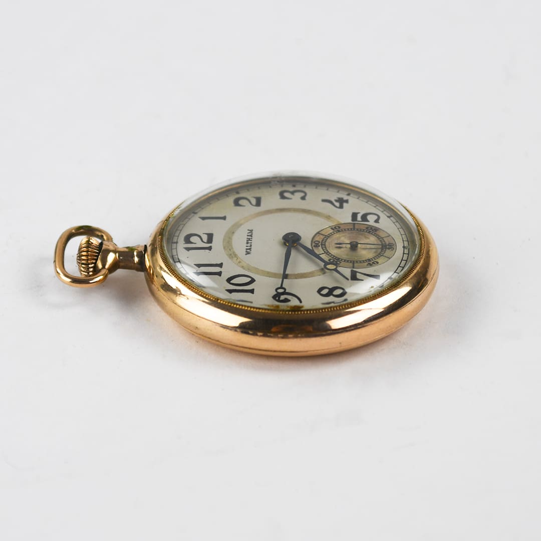 Waltham Gold Filled Pocket Watch Size 12 - Tangible Investments