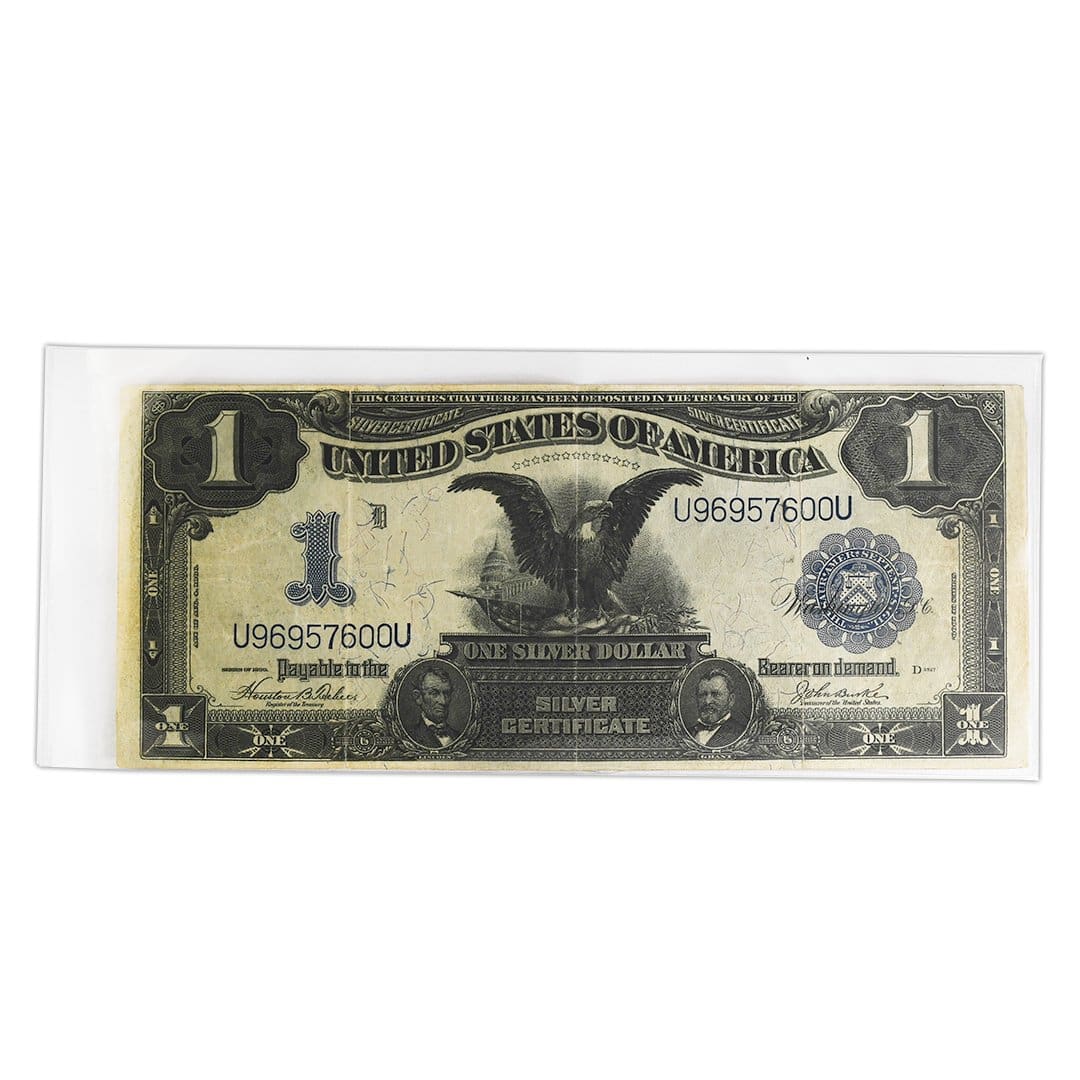 1899 $1 Large Size Black Eagle Silver Certificate S/N: U96957600U FR. 233