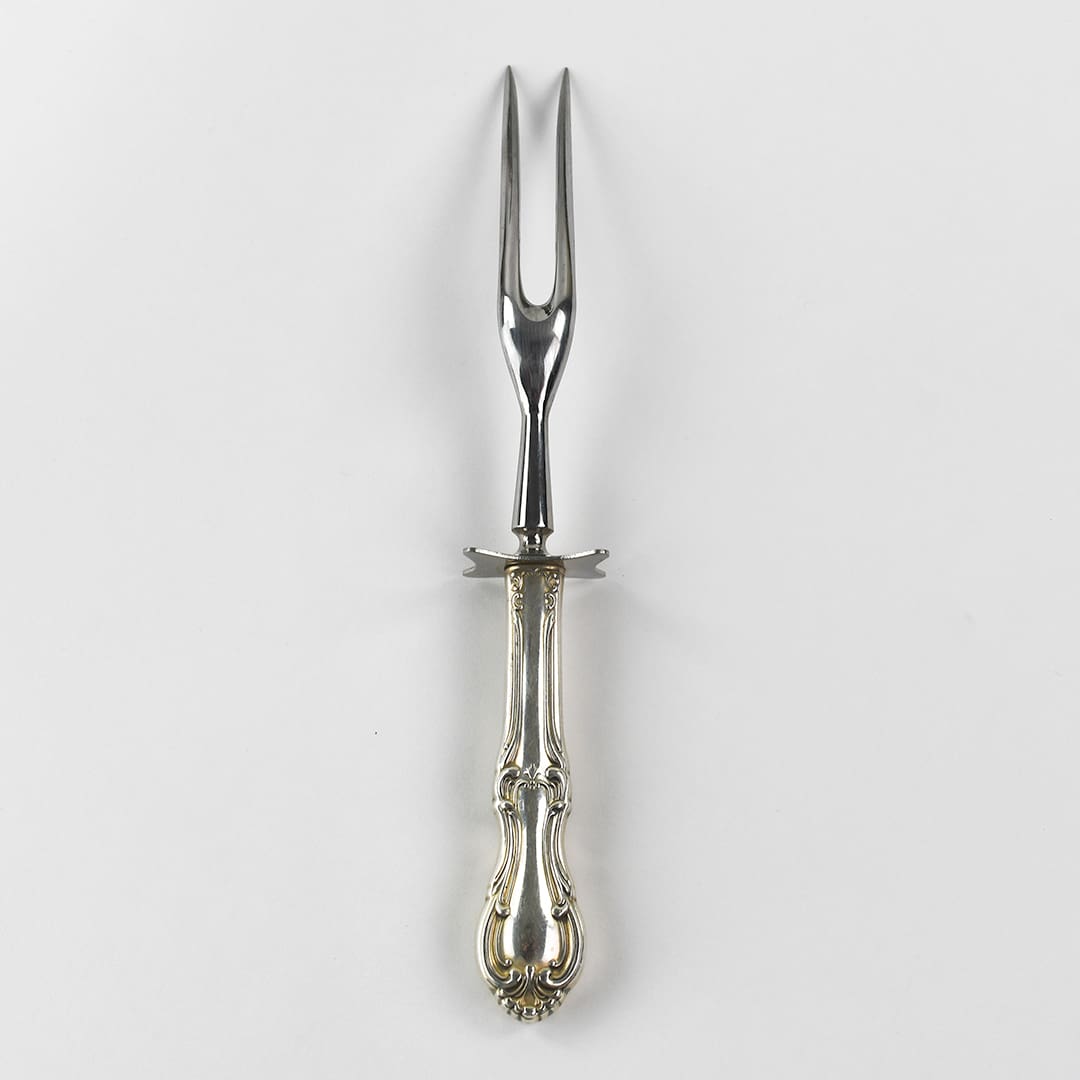 Joan of Arc by International Silver Small Steak Carving Fork 8 3/4" - Image 2