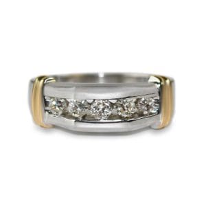 Diamond Wedding Band