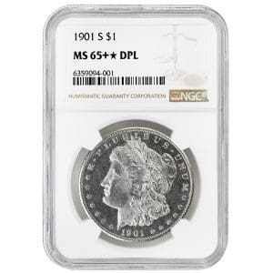 1901-S $1 Morgan Dollar Rare Coin NGC MS65+DPL*