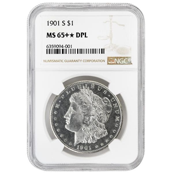 1901-S $1 Morgan Dollar NGC MS65+DPL*