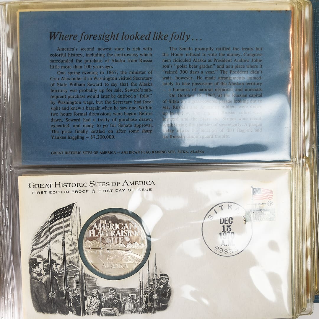 Great Historic Sites of America The Franklin Mint - 25 Coins