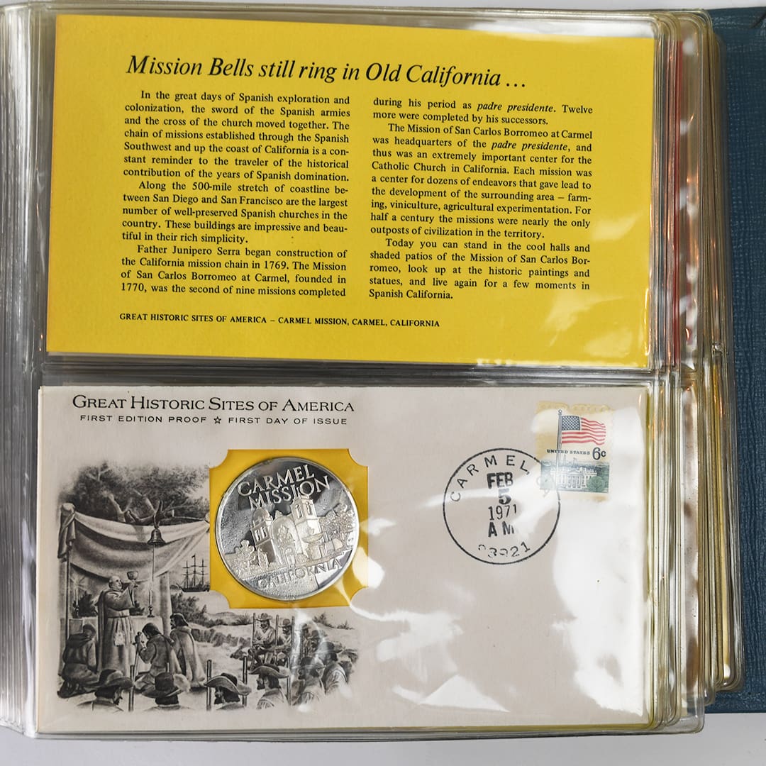 Great Historic Sites of America The Franklin Mint - 25 Coins