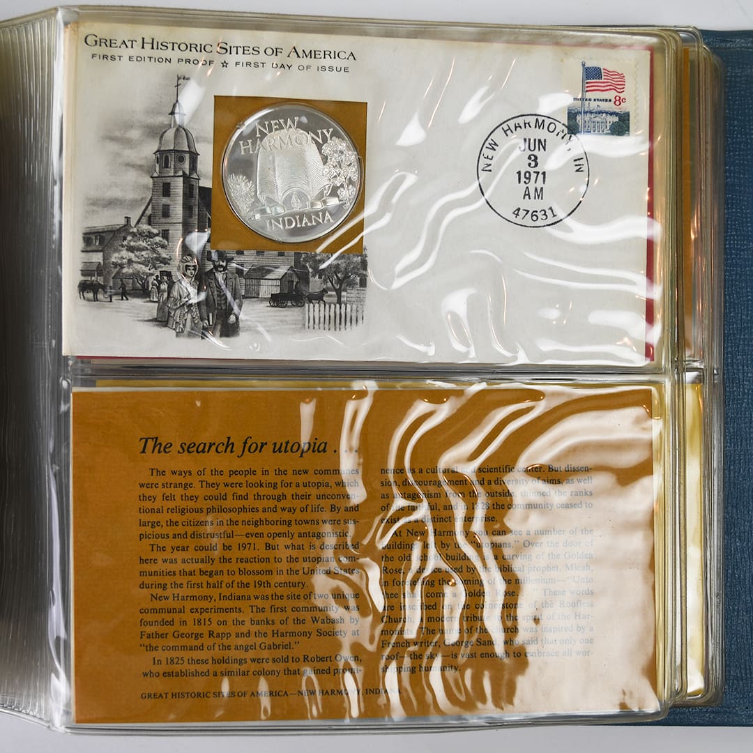 Great Historic Sites of America The Franklin Mint - 25 Coins