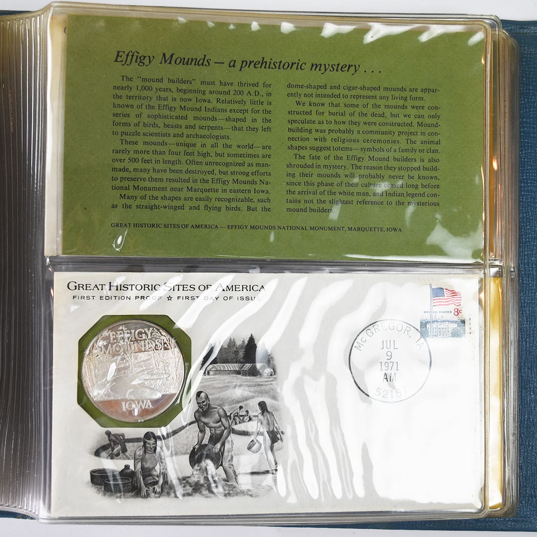 Great Historic Sites of America The Franklin Mint - 25 Coins