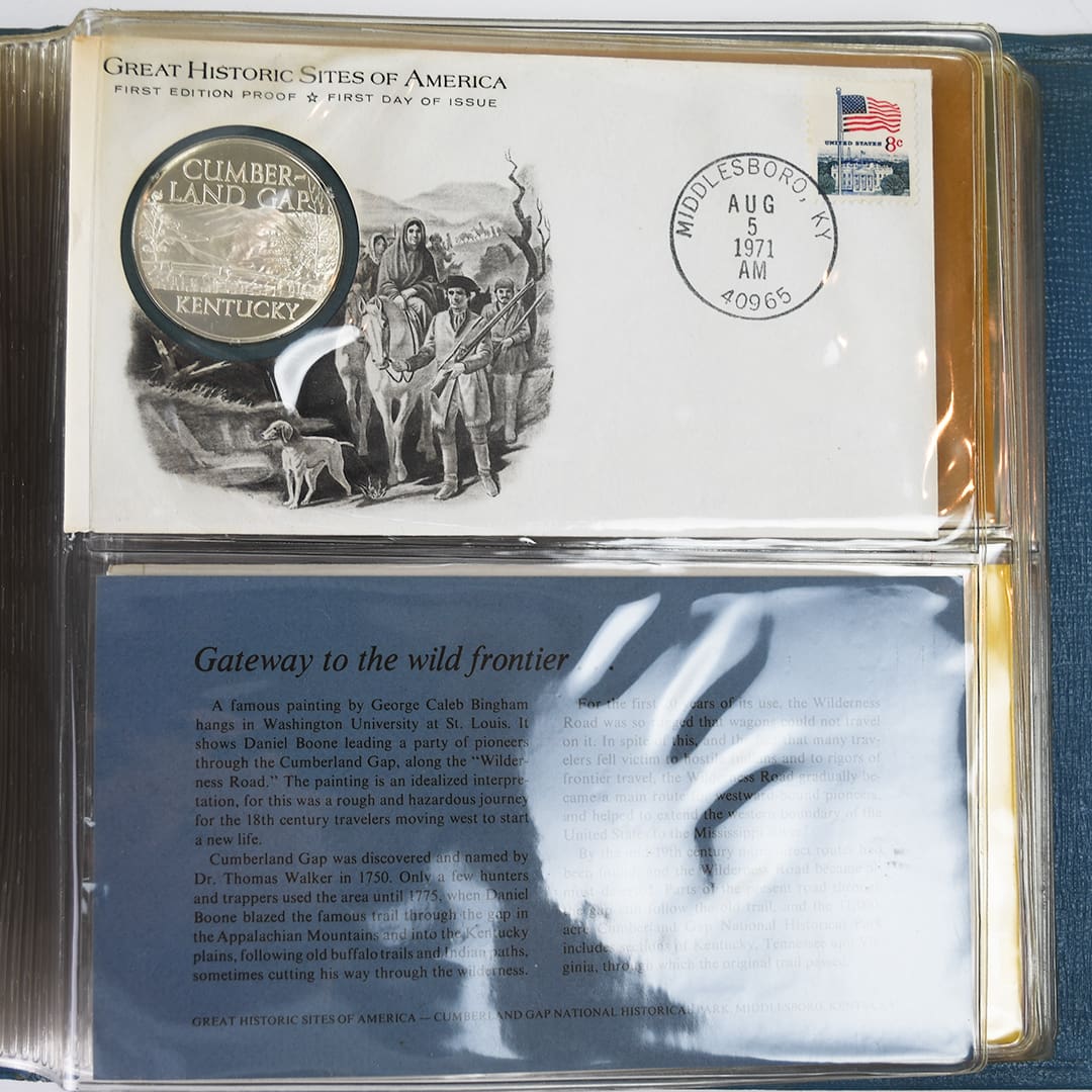 THE FRANKLIN MINT アンティークセット 25枚 Great Historic Sites of America The Franklin Mint - 25 Coins