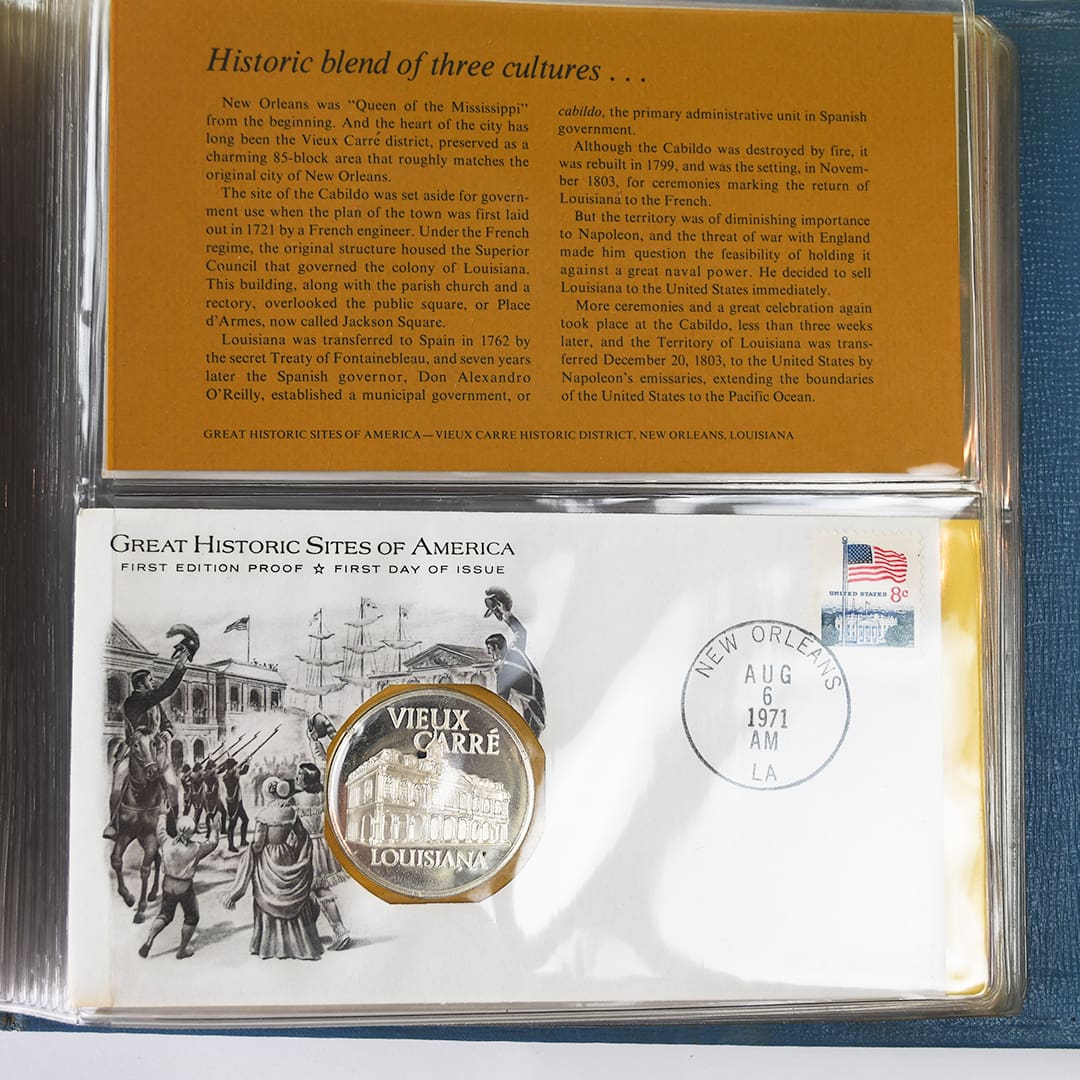 Great Historic Sites of America The Franklin Mint - 25 Coins