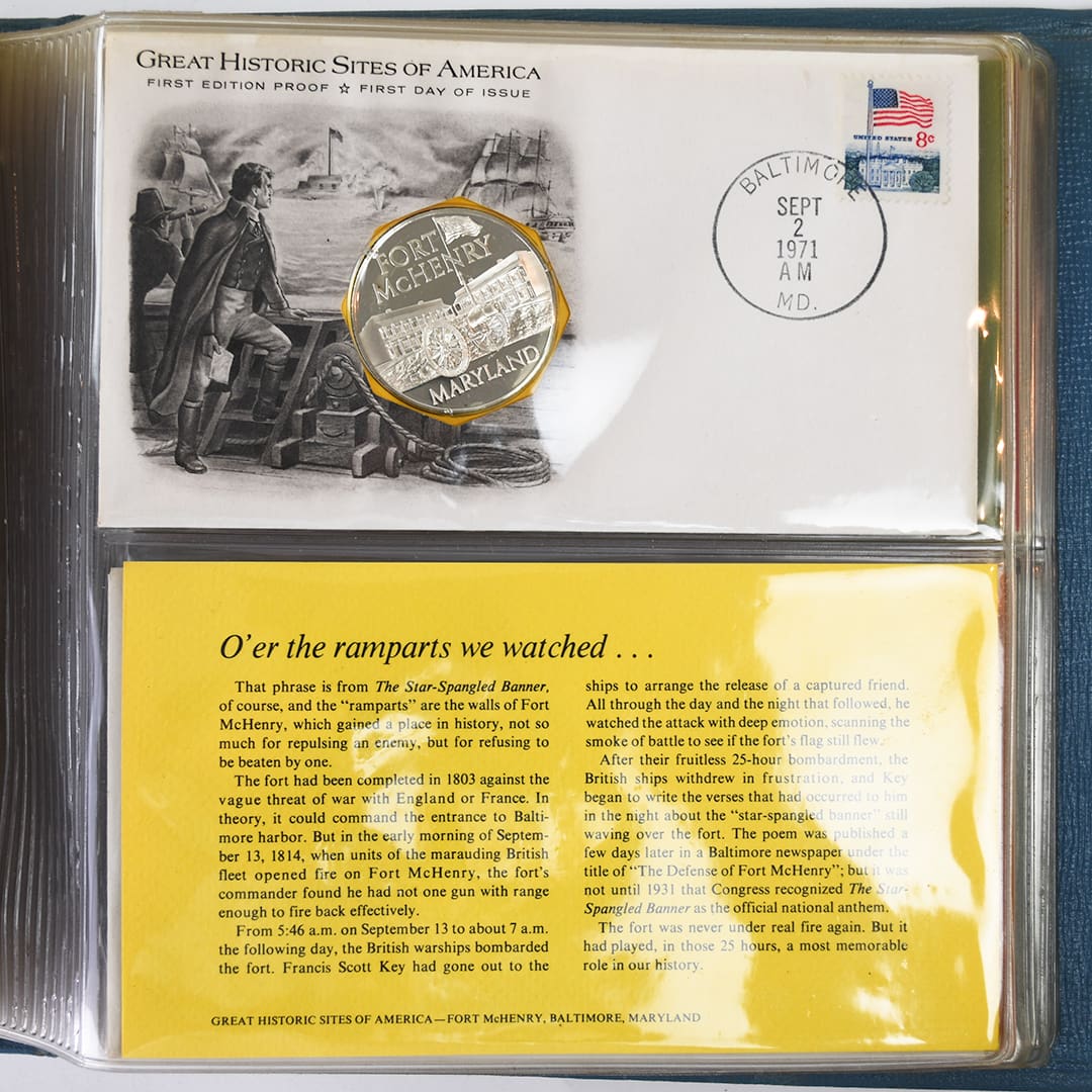 Great Historic Sites of America The Franklin Mint - 25 Coins