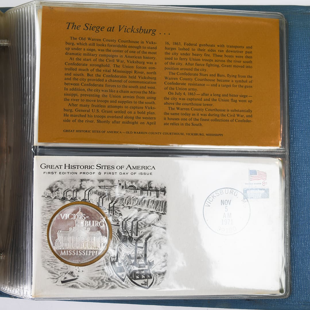 Great Historic Sites of America The Franklin Mint - 25 Coins