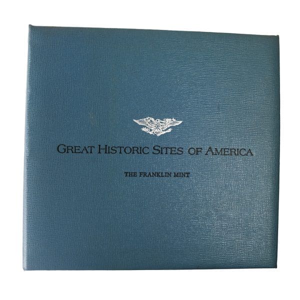 Great Historic Sites of America The Franklin Mint – 25 Coins