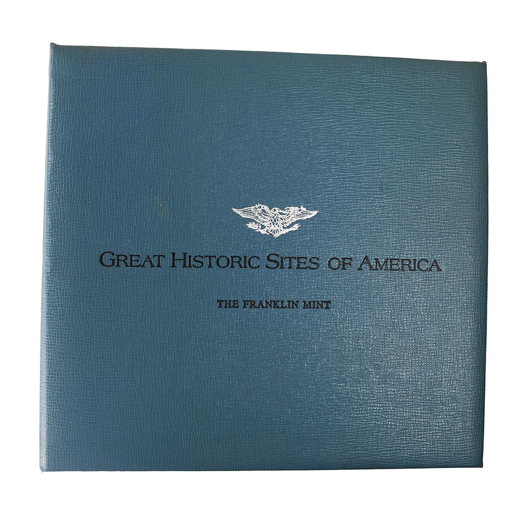 Great Historic Sites of America The Franklin Mint - 25 Coins