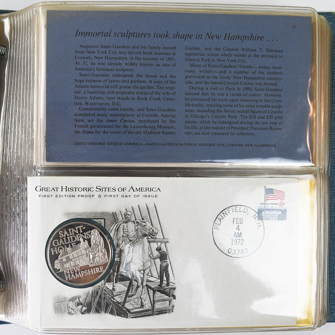 Great Historic Sites of America The Franklin Mint - 25 Coins