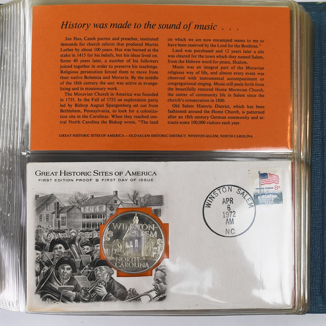 Great Historic Sites of America The Franklin Mint - 25 Coins