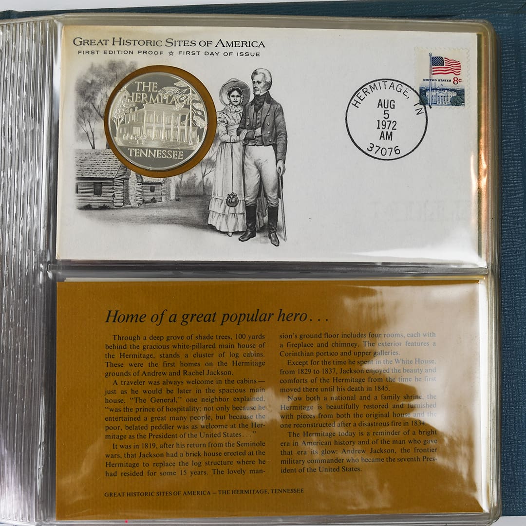Great Historic Sites of America The Franklin Mint - 25 Coins