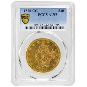 1895 $20 Liberty Head PCGS MS64 - Tangible Investments