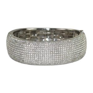 Diamond Bangle Bracelet