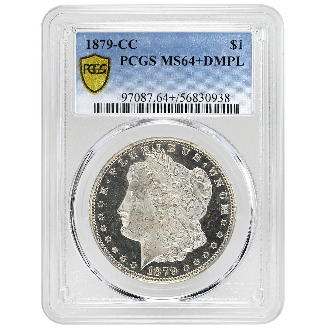 1879-CC $1 Morgan Dollar PCGS MS64+ DMPL