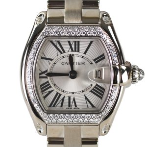 Cartier Roadster Diamond Bezel Watch