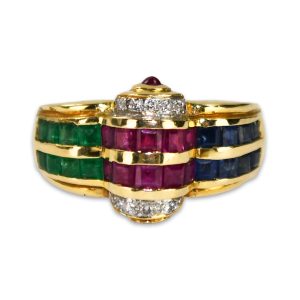 Gemstone Cocktail Ring