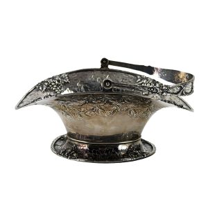 Sterling Silver Oval Fruit Bowl