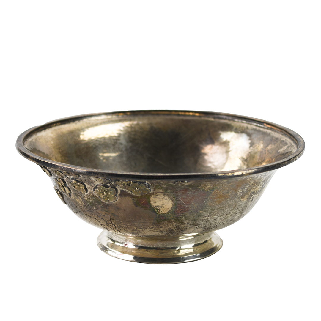 Spaulding & Co. Sterling Silver Chrysanthemum Bowl