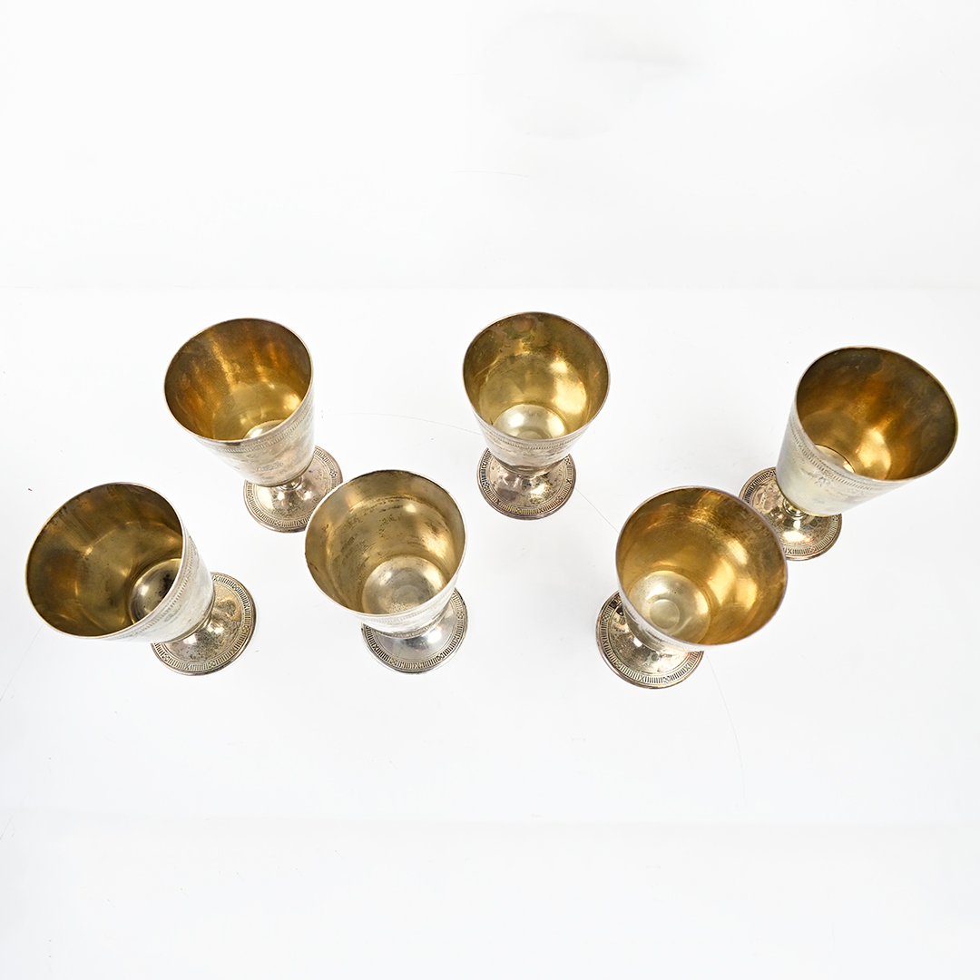 Tiffany & Co. Sterling Silver Six Cup Set - Image 2
