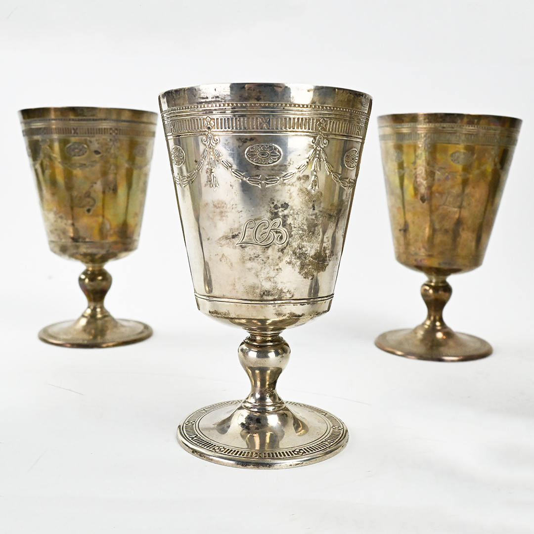 Tiffany & Co. Sterling Silver Six Cup Set - Image 4