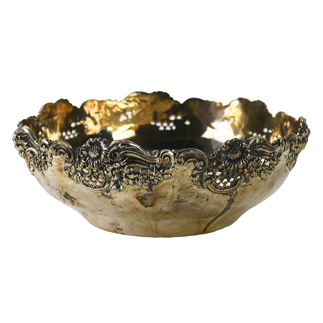 Black Starr and Frost Sterling Silver Bowl