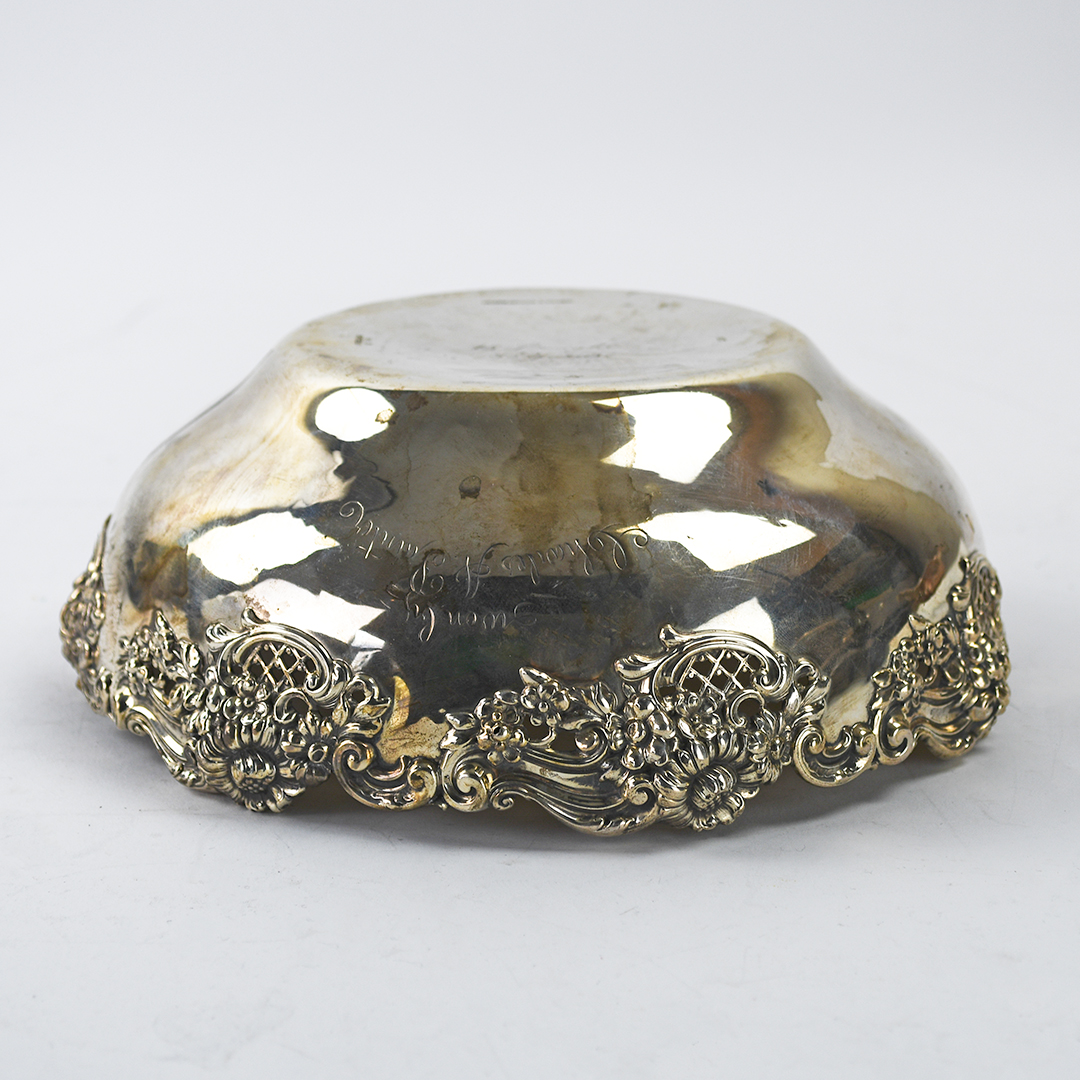 Black Starr & Frost Sterling Silver Bowl 9.174ozt - Image 5