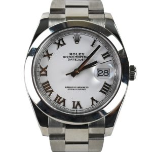 Rolex Datejust White Dial